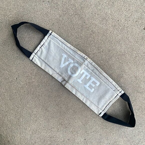 Vote Double Cloth Facial Covering Mask - Picture 4 of 7